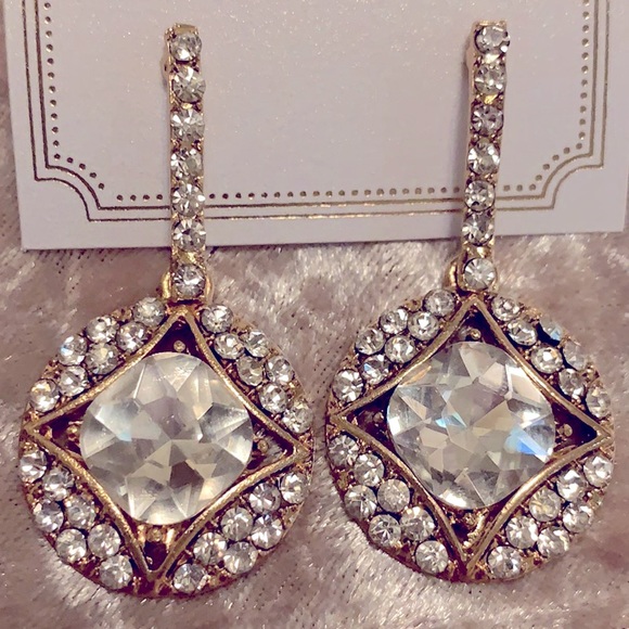 NEW 💗 Gorgeous Bling Crystal Drop Earrings - Picture 4 of 15